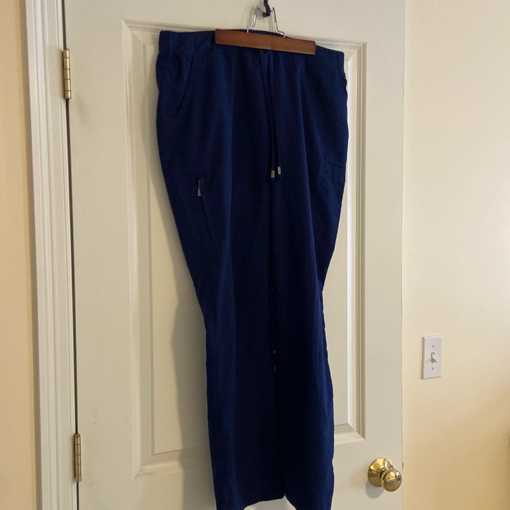 EUC greys anatomy size medium indigo womens scrub pants